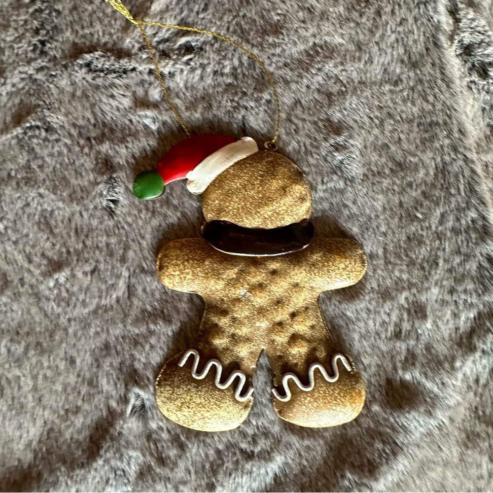 Gingerbread Man Christmas Ornament - Picture 3 of 3